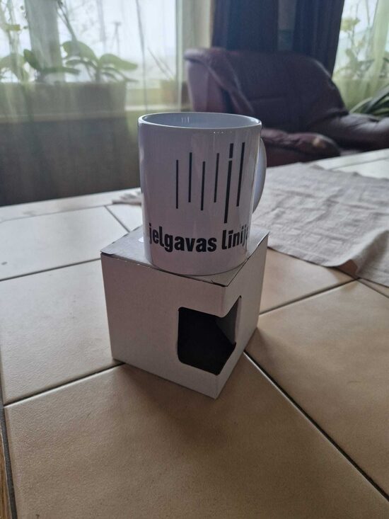 Krūzīte ar biedrības logo